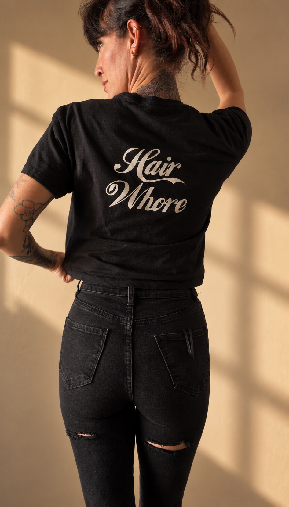 Hair Whore Crop Top